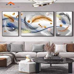 Bộ 3 Tranh Treo Tường Phòng Khách Hiện Đại Phong Cảnh Núi Băng - Trang Trí Nội Thất Sang Trọng