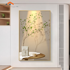 Tranh Treo Tường Tĩnh Vật Bình Hoa Cành Khô Hiện Đại - Vẻ Đẹp Tinh Tế và Bình Yên