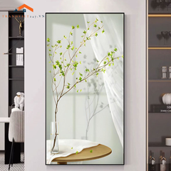 Tranh Treo Tường Tĩnh Vật Bình Hoa Cành Khô Hiện Đại - Vẻ Đẹp Tinh Tế và Bình Yên