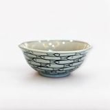  Tô nhỏ miệng loe vẽ cá - D17 (Tô ăn sáng) 