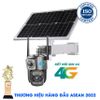  APP V380 – Camera Năng Lượng Mặt Trời 4G Ống Kính Kép Tấm Pin Năng Lượng 40W 