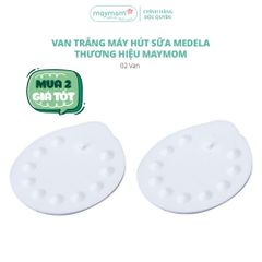 Van Trắng Máy Hút Sữa Maymom, Phụ Kiện Thay Thế Máy Medela Pump, Harmony, Swing, Mini Electric