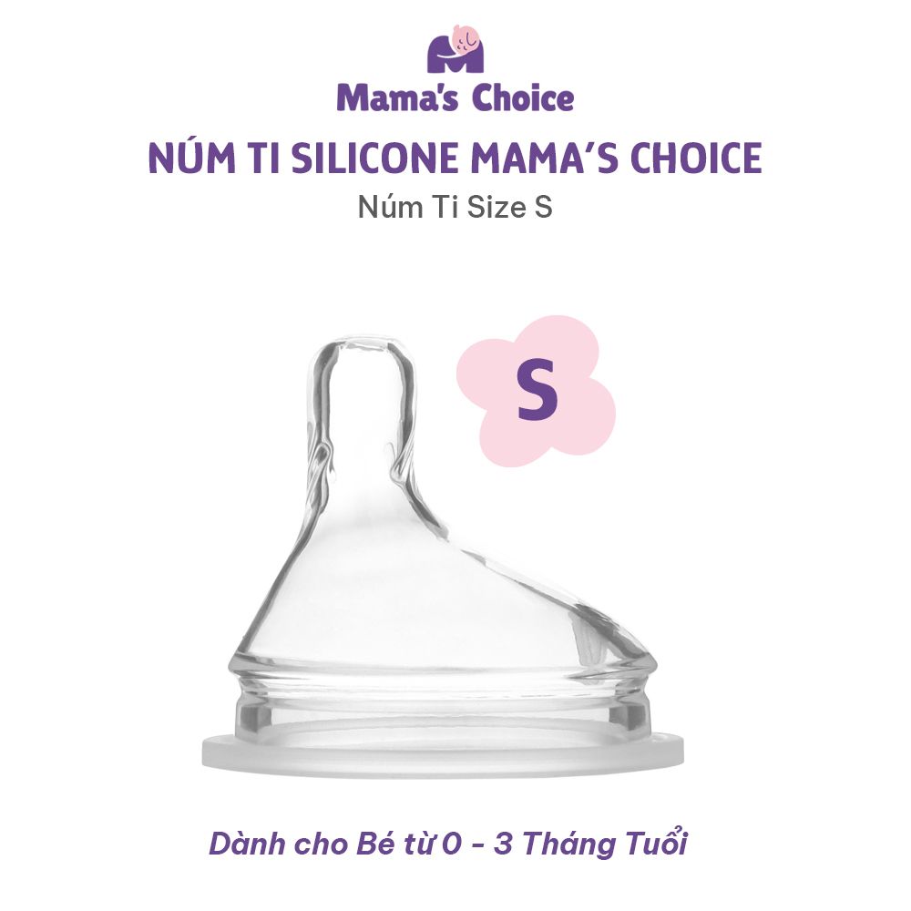 Bình Sữa Mama's Choice PPSU 150ml 240ml, Núm Ty Thiết Kế Mới Mô Phỏng Ti Mẹ Siêu Mềm, Kiểm Định An Toàn Quốc Tế