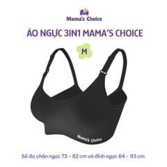 Áo Ngực 3in1 Mama's Choice, Cho Bà Bầu, Cho Con Bú, Dùng Máy Hút Sữa Không Dây, Chống Chảy Sệ, Giúp Nâng Ngực