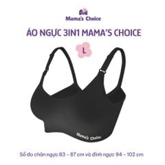 Áo Ngực 3in1 Mama's Choice, Cho Bà Bầu, Cho Con Bú, Dùng Máy Hút Sữa Không Dây, Chống Chảy Sệ, Giúp Nâng Ngực