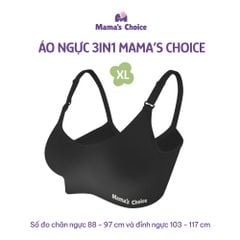 Áo Ngực 3in1 Mama's Choice, Cho Bà Bầu, Cho Con Bú, Dùng Máy Hút Sữa Không Dây, Chống Chảy Sệ, Giúp Nâng Ngực