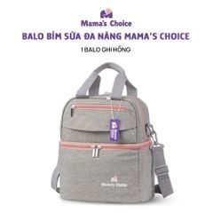 Balo Bỉm Sữa Mama’s Choice, Giữ Lạnh Sữa Mẹ Lên Đến 14h, Giữ Ấm Thức Ăn Cho Mẹ và Bé, Thiết Kế Thời Trang