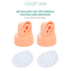 Bộ Van Trắng Van Vàng Maymom Dùng Cho Máy Hút Sữa Medela Pump, Harmony, Swing, Mini Electric, Symphony