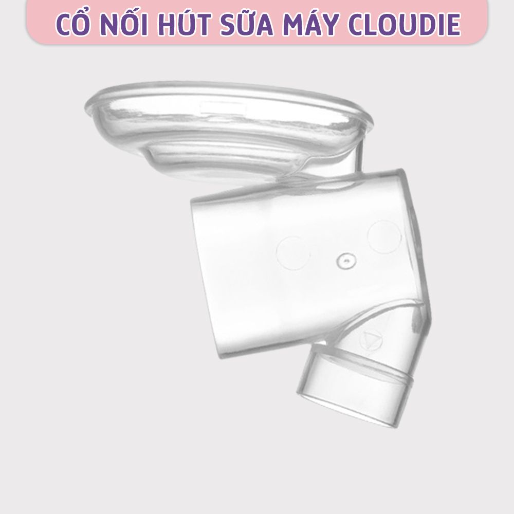 Cổ Nối Máy Hút Sữa Không Dây Mama’s Choice Cloudie, Chất Liệu Nhựa PP An Toàn Cho Mẹ và Bé (1 cái)