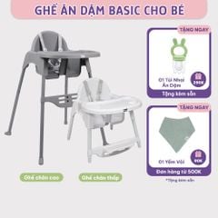 Ghế Ăn Dặm Mama's Choice, Ghế Cho Bé Tập Ăn Dặm, Kiểu Dáng Chắc Chắn Dễ Tháo Lắp và Vệ Sinh
