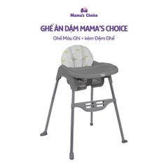 Ghế Ăn Dặm Mama's Choice, Ghế Cho Bé Tập Ăn Dặm, Kiểu Dáng Chắc Chắn Dễ Tháo Lắp và Vệ Sinh