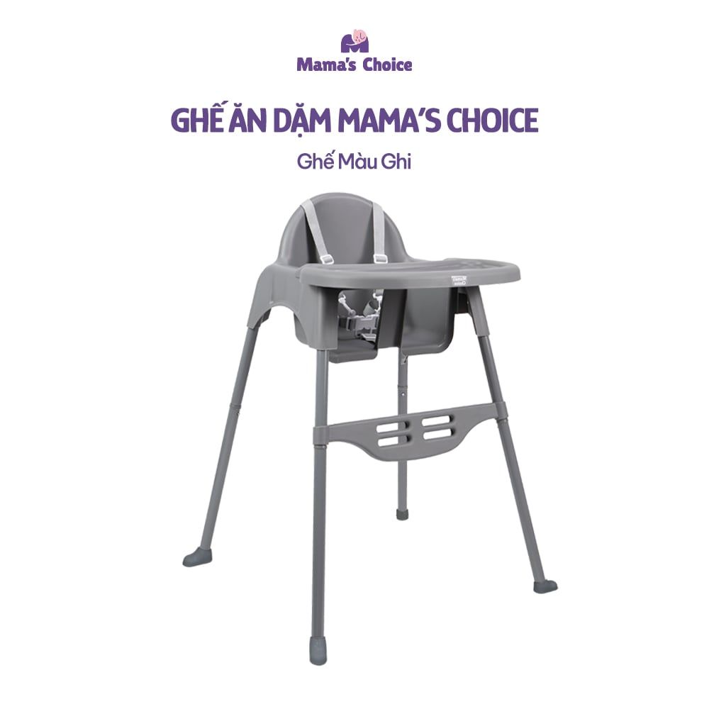 Ghế Ăn Dặm Mama's Choice, Ghế Cho Bé Tập Ăn Dặm, Kiểu Dáng Chắc Chắn Dễ Tháo Lắp và Vệ Sinh