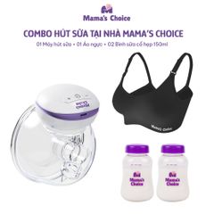 Hút Sữa Tại Nhà Mama’s Choice, Combo Rảnh Tay Tiện Lợi Mẹ Thảnh Thơi, Hút Sữa Dễ Dàng Mọi Lúc Mọi Nơi