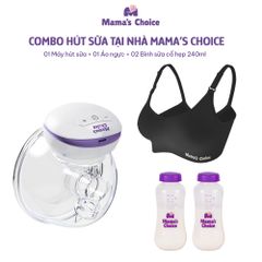 Hút Sữa Tại Nhà Mama’s Choice, Combo Rảnh Tay Tiện Lợi Mẹ Thảnh Thơi, Hút Sữa Dễ Dàng Mọi Lúc Mọi Nơi