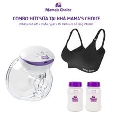 Hút Sữa Tại Nhà Mama’s Choice, Combo Rảnh Tay Tiện Lợi Mẹ Thảnh Thơi, Hút Sữa Dễ Dàng Mọi Lúc Mọi Nơi