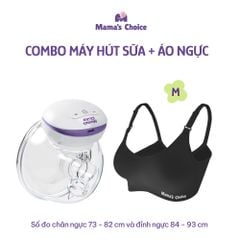 Máy Hút Sữa Không Dây Mama's Choice, Vắt Sữa Rảnh Tay Mọi Lúc Mọi Nơi, Pin Sạc Tiện Lợi, BH 1 Đổi 1 Mới 12 Tháng
