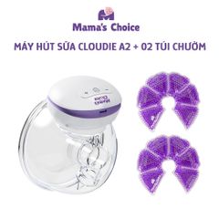 Combo Hút Sữa Hiệu Quả, Máy Hút Sữa Không Dây và Túi Chườm Thông Tắc Tia Mama's Choice, Hút Sữa Năng Suất Mẹ Nhàn Tênh