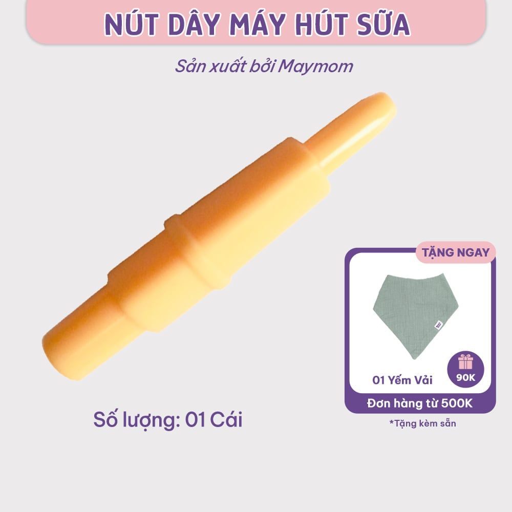 Nút Dây Hút Sữa Maymom, Phụ Kiện Thay Thế Dây Hơi Máy Hút Sữa Medela (1 cái)