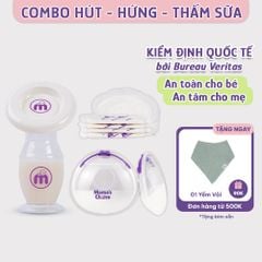 Combo Cốc Hứng Sữa, Phễu Hứng Sữa và Lót Thấm Sữa Mama's Choice, Tiện Lợi Tiết Kiệm Cho Mẹ Bầu và Sau Sinh