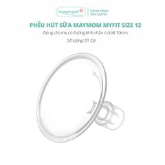 Phễu Hút Sữa Maymom Myfit, Phụ Kiện Thay Thế Máy Vắt Sữa Medela, Spectra, Avent, Unimom, Rozabi, Cimilre (1 cái)