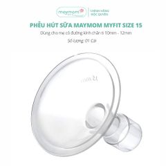 Phễu Hút Sữa Maymom Myfit, Phụ Kiện Thay Thế Máy Vắt Sữa Medela, Spectra, Avent, Unimom, Rozabi, Cimilre (1 cái)
