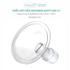 Phễu Hút Sữa Maymom Myfit, Phụ Kiện Thay Thế Máy Vắt Sữa Medela, Spectra, Avent, Unimom, Rozabi, Cimilre (1 cái)