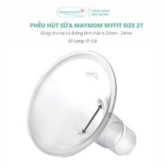 Phễu Hút Sữa Maymom Myfit, Phụ Kiện Thay Thế Máy Vắt Sữa Medela, Spectra, Avent, Unimom, Rozabi, Cimilre (1 cái)