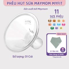 Phễu Hút Sữa Maymom Myfit, Phụ Kiện Thay Thế Máy Vắt Sữa Medela, Spectra, Avent, Unimom, Rozabi, Cimilre (1 cái)