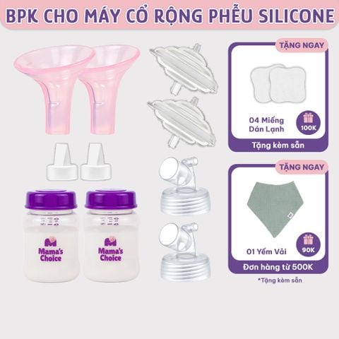 Phụ Kiện Hút Sữa Phễu Silicone Cho Máy Spectra Avent Fazt, Vắt Sữa Êm Ái và Hiệu Quả, Nhiều Lựa Chọn Size
