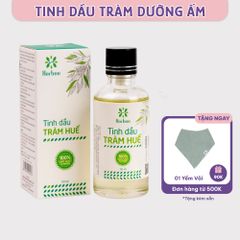 Dầu Tràm Cho Bé Sơ Sinh Thương Hiệu Herbee, Giữ Ấm Phòng Ho Chống Muỗi Côn Trùng, Chiết Xuất Nguyên Chất Từ Lá Tràm Huế