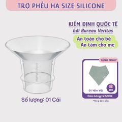 Trợ Phễu Silicone Mama's Choice NewFit, Đệm Hạ Size Phễu Size 15-17-19-21mm, Hút Sữa Hiệu Quả và Êm Ái (01 Cái)