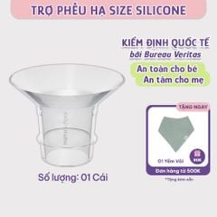 Trợ Phễu Maymom Size 13-15-17-19-21mm, Đệm Giảm Hạ Size Phễu Hút Sữa, Cup Vắt Sữa, Chất Liệu Silicone Êm Ái và An Toàn