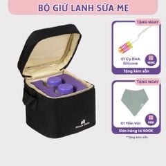 Trọn Bộ Giữ Lạnh Sữa Mẹ Mama’s Choice, Bảo Quản Sữa Mẹ, Đựng và Giữ Ấm Đồ Ăn Cho Bé, Chất Liệu Cao Cấp 4 Lớp Dày Dặn