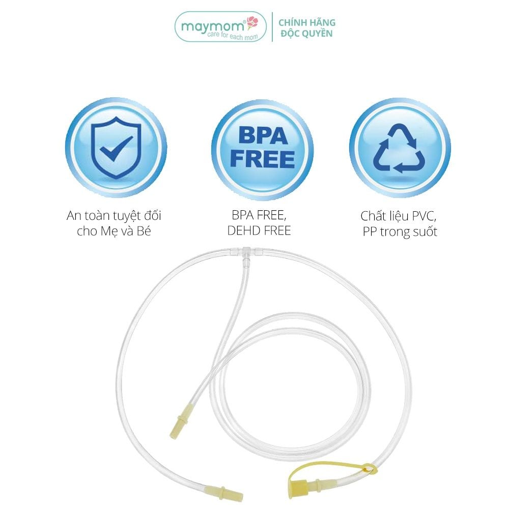 Dây Hút Sữa Medela Pump Maxflow Thương Hiệu Maymom, Không Chứa BPA, An Toàn 100%, Vệ Sinh Dễ Dàng (1 dây)
