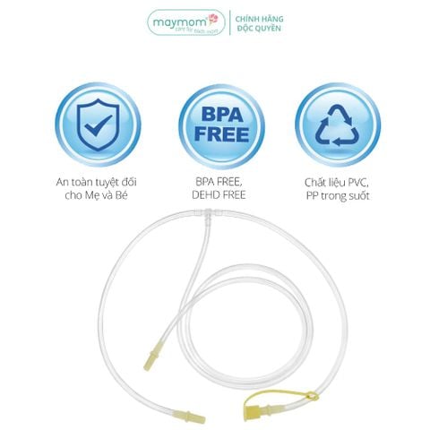 Dây Hút Sữa Medela Pump Maxflow Thương Hiệu Maymom, Không Chứa BPA, An Toàn 100%, Vệ Sinh Dễ Dàng (1 dây)