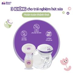Máy Hút Sữa Không Dây và Cốc Hứng Sữa Mama’s Choice, Combo Hút Sữa Rảnh Tay, Tiện Lợi Giá Tốt Mẹ Nào Cũng Phải Có