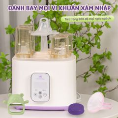 Máy Tiệt Trùng Sấy Khô và Hâm Sữa Mama’s Choice, Hâm Sữa Nhanh Chóng 2 Bình Cùng Lúc