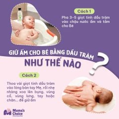 Dầu Tràm Cho Bé Sơ Sinh Thương Hiệu Herbee, Giữ Ấm Phòng Ho Chống Muỗi Côn Trùng, Chiết Xuất Nguyên Chất Từ Lá Tràm Huế