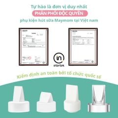 Van chân không máy hút sữa, sản xuất bởi Maymom | Tương thích máy Spectra, Unimom, Avent