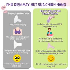 Bộ Phụ Kiện Hút Sữa Phễu Silicone Cho Máy Medela MaxFlow, Swing Maxi, Freestyle, Sonata, Freestyle Flex, Nhiều Size Phễu