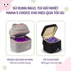 Đá Khô Bảo Quản Sữa Mama’s Choice, Giữ Lạnh Sữa Mẹ Lên Đến 12 Tiếng, Chất Liệu Gel Y Tế Cao Cấp, Độ Bền Từ 4-5 Năm