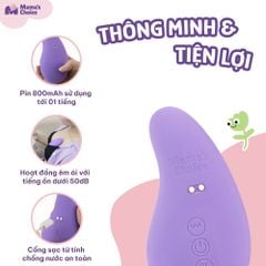 Máy Thông Tắc Tia Sữa Mama's Choice, Hỗ Trợ Kích Sữa và Phản Xạ Xuống Sữa Nhanh, 10 Chế Độ Massage Êm Ái Hiệu Quả