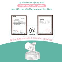 Cổ Nối Phễu Maymom Myfit Loại Cổ Rộng, Tương Thích Phễu Hút Sữa Spectra, Pumpin, Lacteck, Mini Pum, Pumpa, Silicon