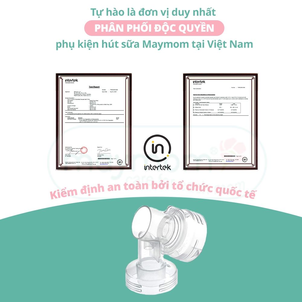 Cổ Nối Phễu Maymom Myfit Loại Cổ Hẹp, Tương Thích Phễu Hút Sữa Medela, Pumpin, Lacteck, Mini Pum, Pumpa, Silicon