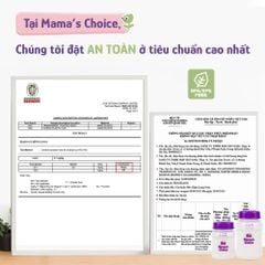 Bình Trữ Sữa Cổ Rộng Mama's Choice 180ml–240ml, Tương Thích Máy Hút Sữa Spectra, Avent, Fatz, Rozabi, Cimilre, BioHealth