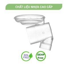 Cổ Nối Máy Hút Sữa Không Dây Mama’s Choice Cloudie, Chất Liệu Nhựa PP An Toàn Cho Mẹ và Bé (1 cái)