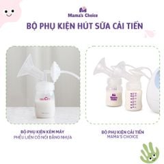 Phụ Kiện Hút Sữa Cải Tiến Phễu Silicone Cho Máy Spectra, Avent, Fazt, Rozabi, Vắt Sữa Êm Ái, Kiểm Định An Toàn Quốc Tế