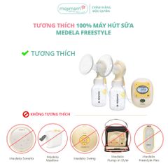 Dây hơi máy hút sữa, phụ kiện máy vắt sữa Freestyle, sản xuất bởi Maymom