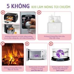 Túi Chườm Ngực Mama's Choice, Chườm Nóng Lạnh Giúp Mẹ Thông Tắc Tia Sữa, Kích Sữa, Giảm Đau Ti Hiệu Quả, Hộp 2 Túi