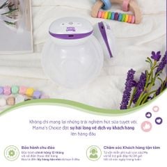 Máy Hút Sữa Không Dây Mama's Choice, Vắt Sữa Rảnh Tay Mọi Lúc Mọi Nơi, Pin Sạc Tiện Lợi, BH 1 Đổi 1 Mới 12 Tháng